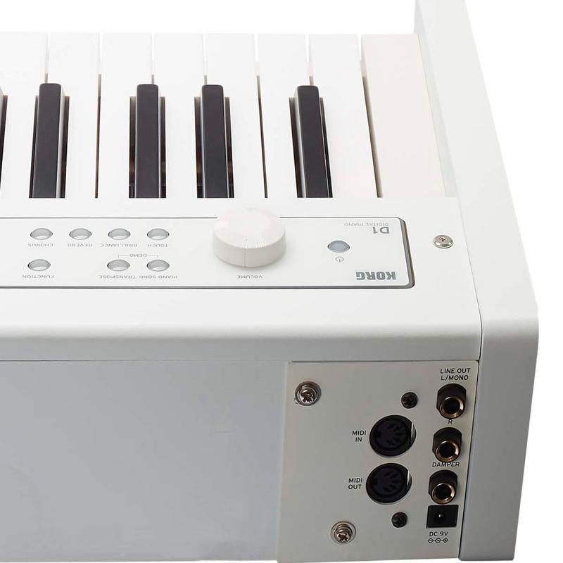 Piano Digital 88 Teclas Korg D1-WH Branco - Piano - Magazine Luiza